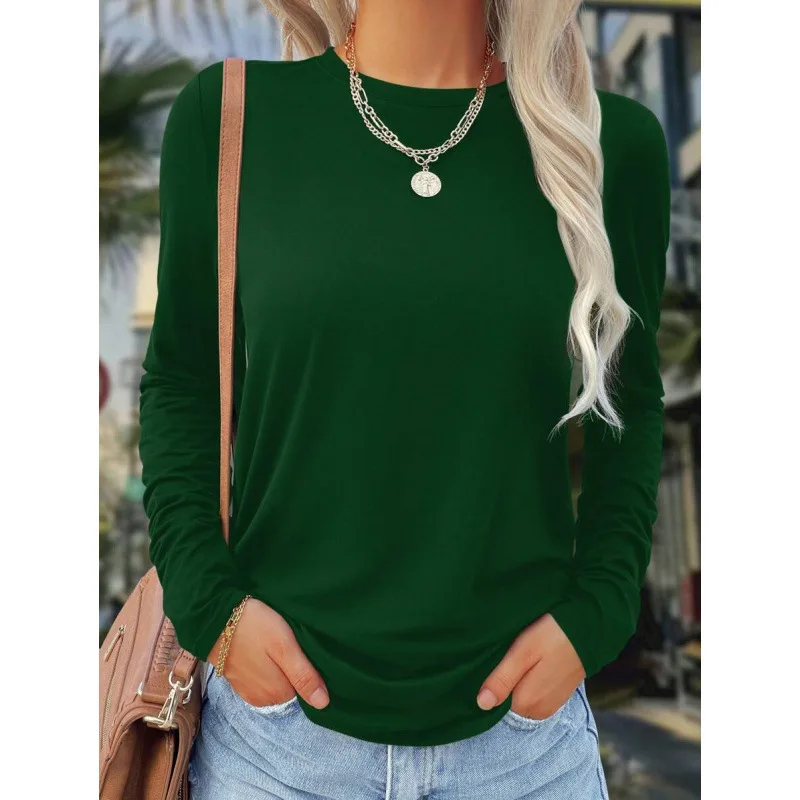 Long Sleeve Pure Color Base Shirt H 53293 Women's Fashion T-shirt Other Style Other Material 100% Spring 2026
Long Sleeve Pure Color Base Shirt H 53293 Women's Fashion T-shirt Other Style Other Material 100% Spring 2026