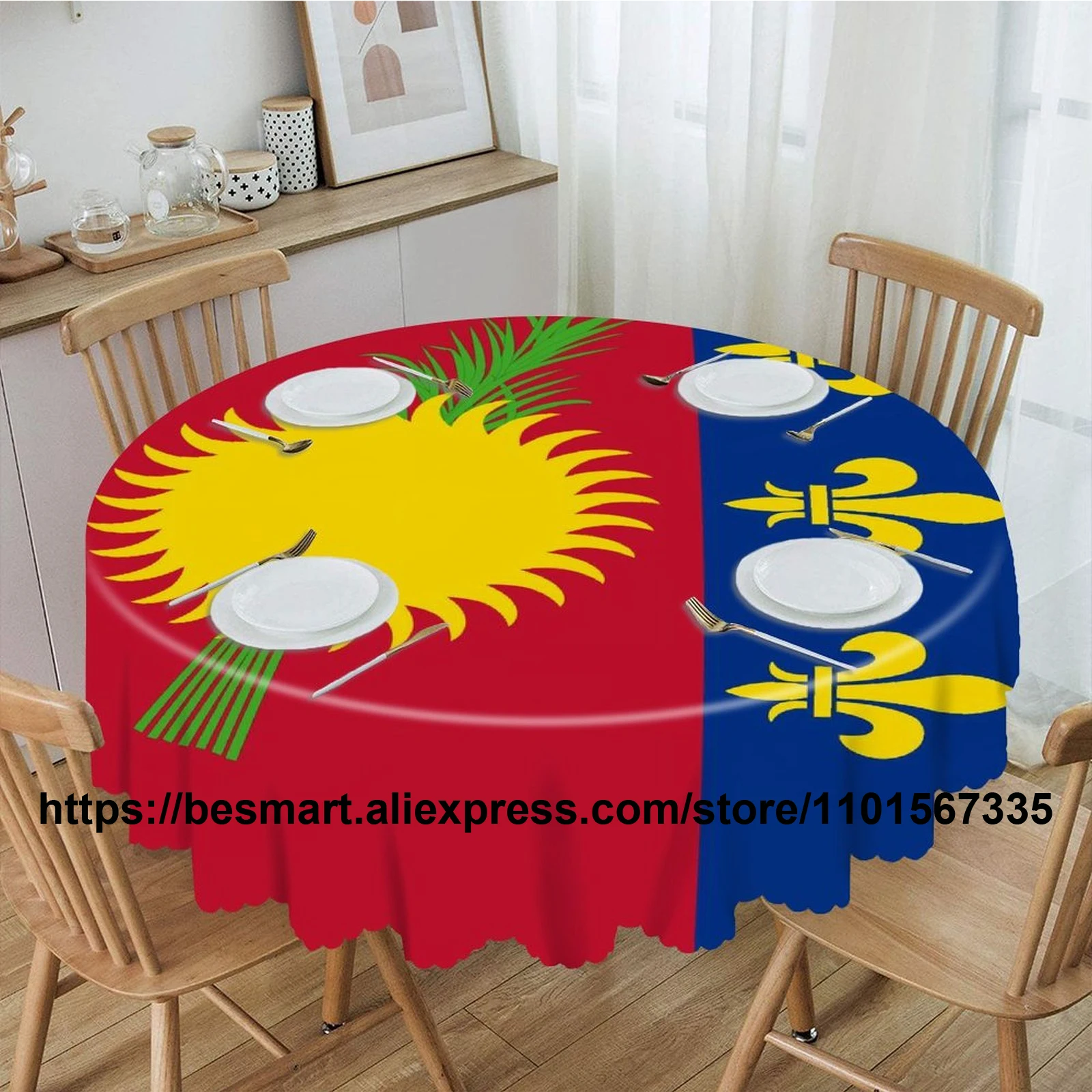 Скатерть с индивидуальным принтом, дизайн с флагом Гваделупы, бесплатная доставка
Скатерть с индивидуальным принтом, дизайн с флагом Гваделупы, бесплатная доставка