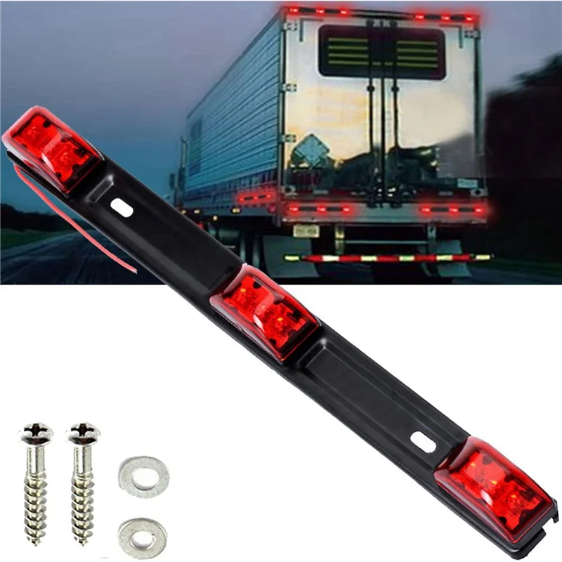 2X Trailer Tail Light Bar, 14.2 Inch Red Clearance Identification ID Marker Light With Bracket For Pickup Truck RV
2X Trailer Tail Light Bar, 14.2 Inch Red Clearance Identification ID Marker Light With Bracket For Pickup Truck RV