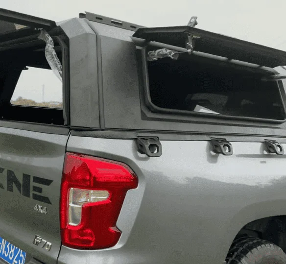 Changan Kaicheng F70 Hunter Truck Topper Smartcap Индивидуальная крышка грузовика с жестким навесом Алюминиевый корпус кемпера с багажником на крышу 
Changan Kaicheng F70 Hunter Truck Topper Smartcap Индивидуальная крышка грузовика с жестким навесом Алюминиевый корпус кемпера с багажником на крышу