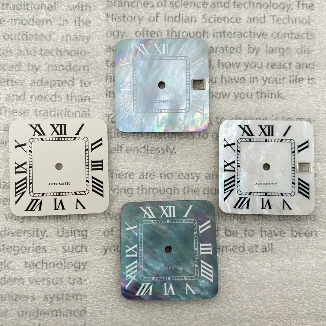 Watch Accessories Square 27mm S Fritillary Dial White Modified Without Luminous Light Literally Suitable for NH35 NH36 Movement
Watch Accessories Square 27mm S Fritillary Dial White Modified Without Luminous Light Literally Suitable for NH35 NH36 Movement