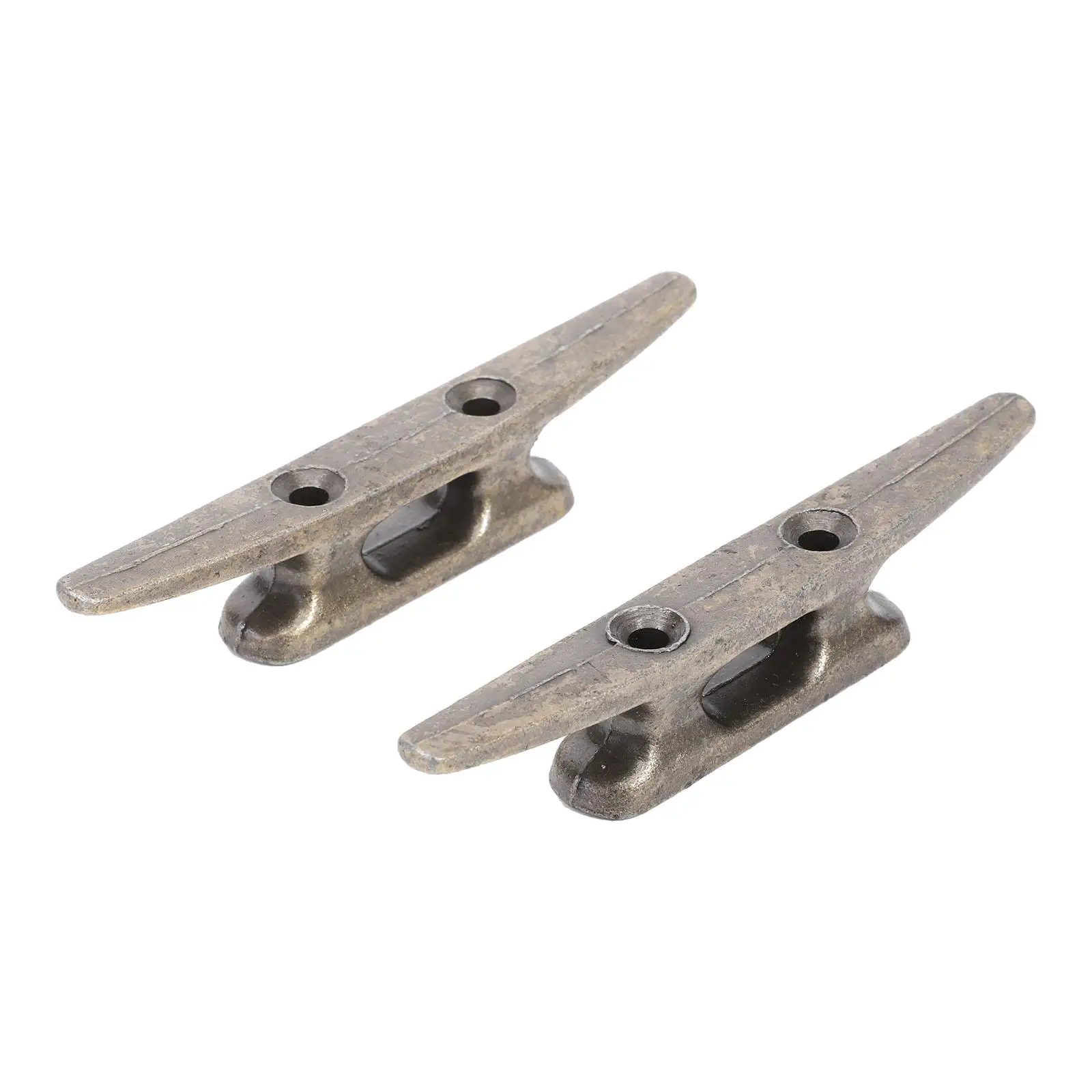 2Pcs Zinc Alloy Rope Cleat Boat Dock Marine Mooring Accessories Round Hole Easy Installation Fits Screws Bolts
2Pcs Zinc Alloy Rope Cleat Boat Dock Marine Mooring Accessories Round Hole Easy Installation Fits Screws Bolts