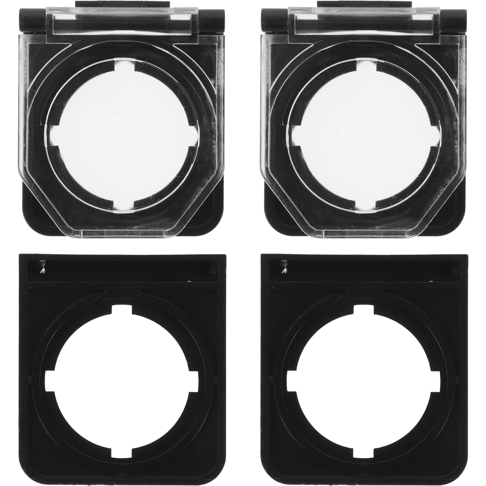 4pcs Plastic Button Protectors Dustproof for Button Push to Push Light Cover 2025 New
4pcs Plastic Button Protectors Dustproof for Button Push to Push Light Cover 2025 New