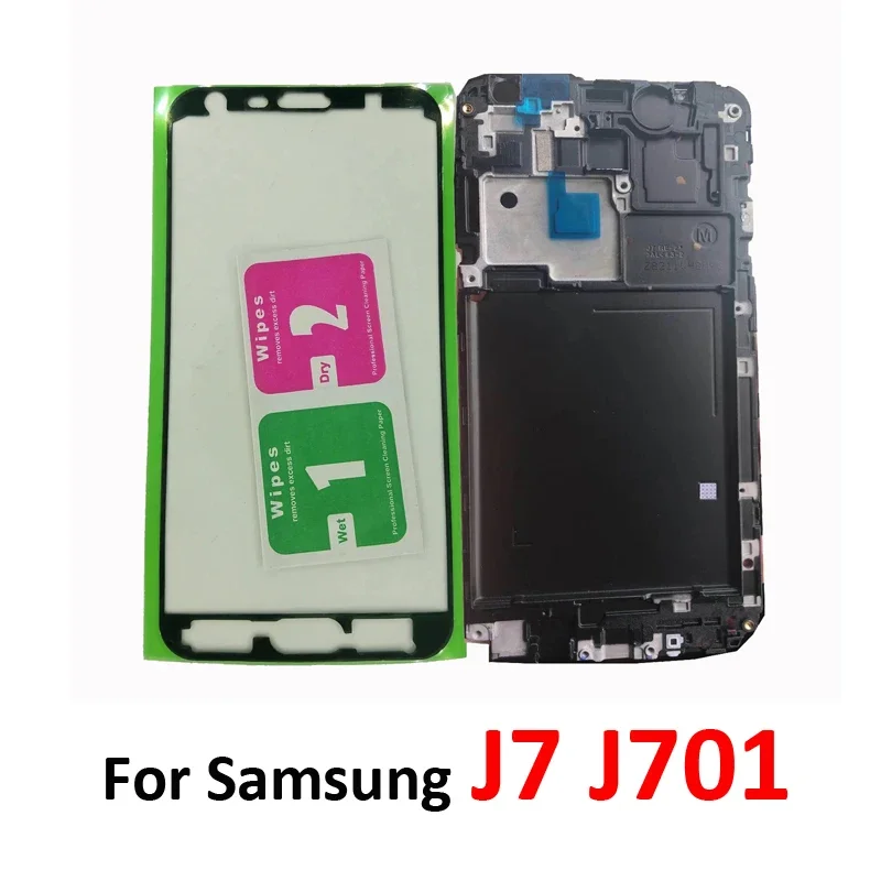 For Samsung Galaxy J7 Neo J701 J701F J701M J7 Core J701 Phone Housing LCD Plate Panel Frame With Adhesive
For Samsung Galaxy J7 Neo J701 J701F J701M J7 Core J701 Phone Housing LCD Plate Panel Frame With Adhesive