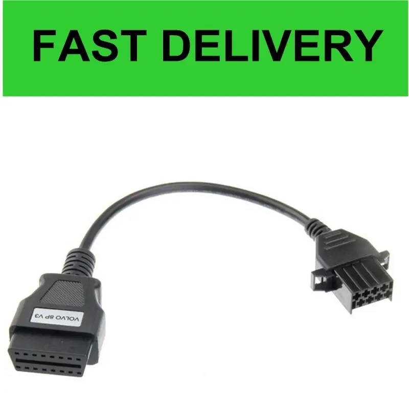 Для Volvo 8-контактный кабель OBD2 OBDII для диагностики грузовиков Delphi, AUTOCOM, CDP
Для Volvo 8-контактный кабель OBD2 OBDII для диагностики грузовиков Delphi, AUTOCOM, CDP