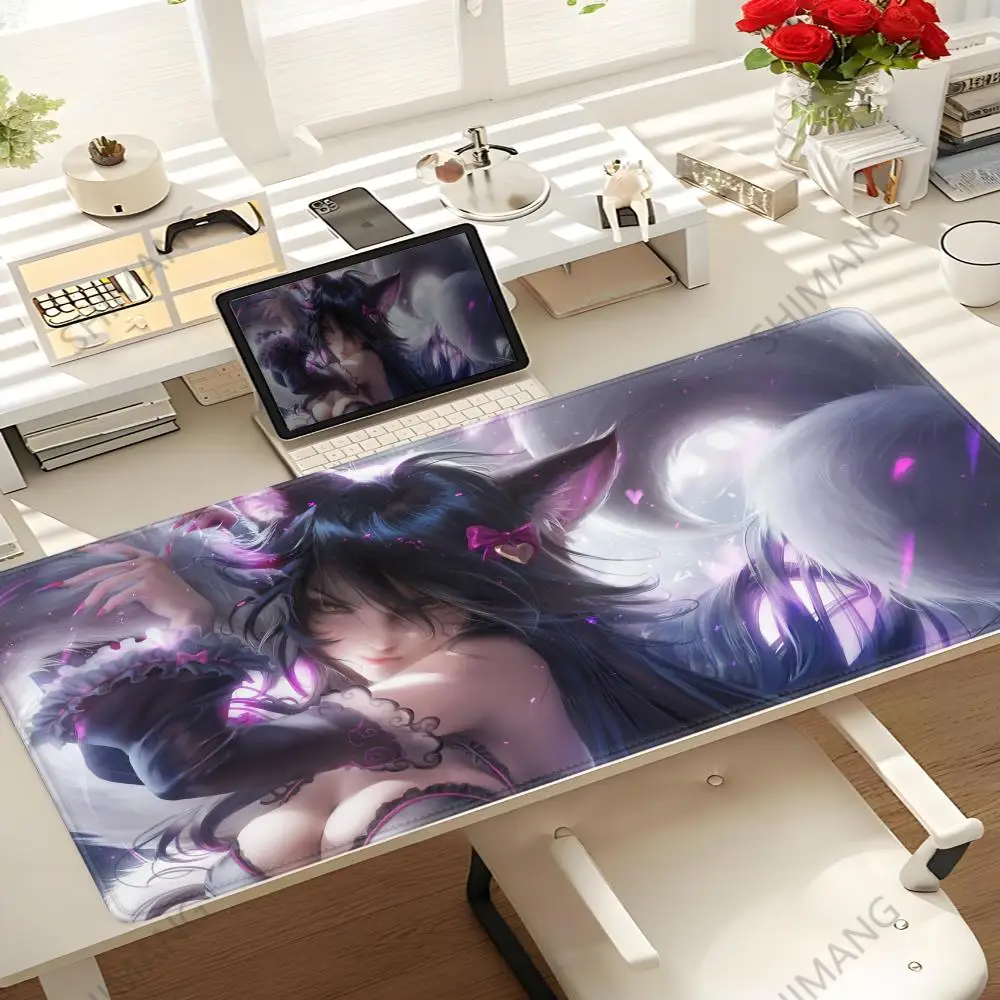 Large Gaming Mouse Pad Computer Mousepad PC Gamer Mouse Mat Laptop Mausepad League of Legends Ahri Carpet Keyboard Mat Desk Pad
Large Gaming Mouse Pad Computer Mousepad PC Gamer Mouse Mat Laptop Mausepad League of Legends Ahri Carpet Keyboard Mat Desk Pad