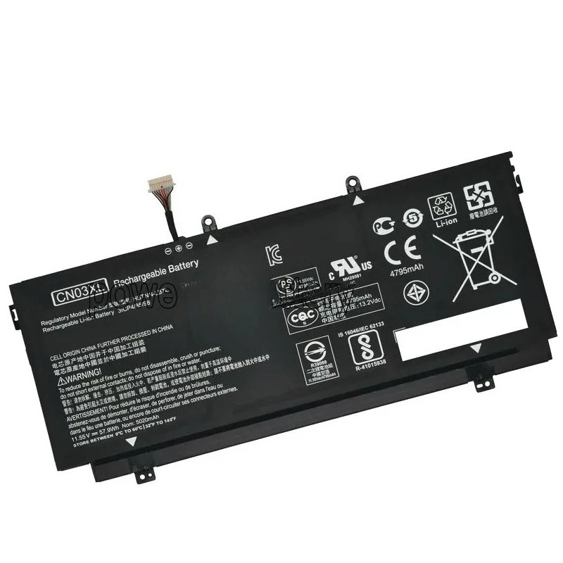 New 11.55V CN03XL HSTNN-LB7L battery for X360 13-AC033DX 13-AB001
New 11.55V CN03XL HSTNN-LB7L battery for X360 13-AC033DX 13-AB001