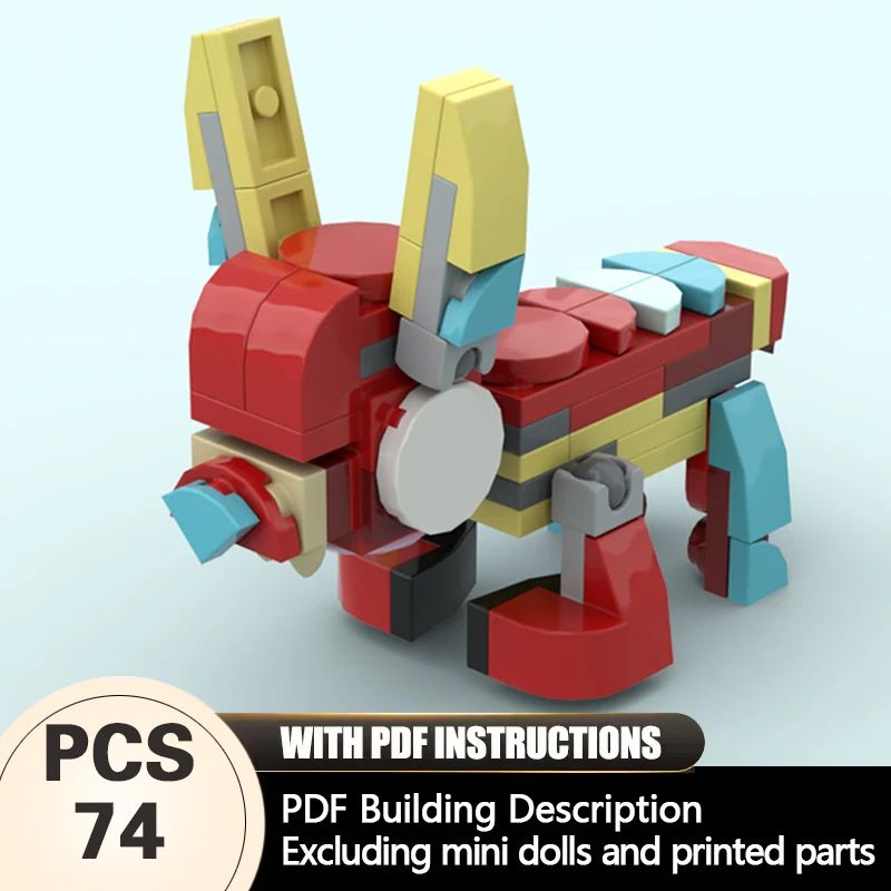Creators Animal Series Model MOC Building Bricks Zodiac Rabbit Modular Technology Gifts Holiday Assemble Children Toys Suit
Creators Animal Series Model MOC Building Bricks Zodiac Rabbit Modular Technology Gifts Holiday Assemble Children Toys Suit