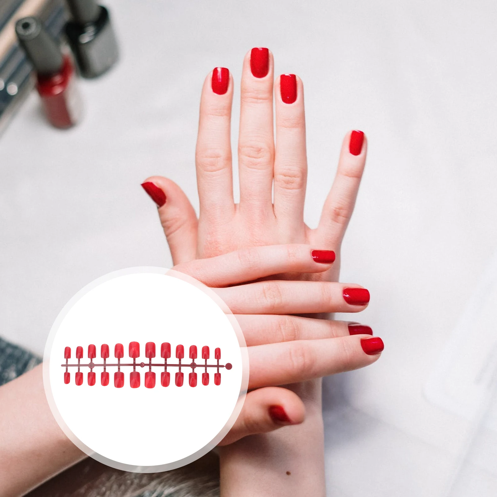 120 Pcs Solid Color Nail False Nails Full Cover Hand Tip Tips Red Fake Finger Artificial Miss
120 Pcs Solid Color Nail False Nails Full Cover Hand Tip Tips Red Fake Finger Artificial Miss