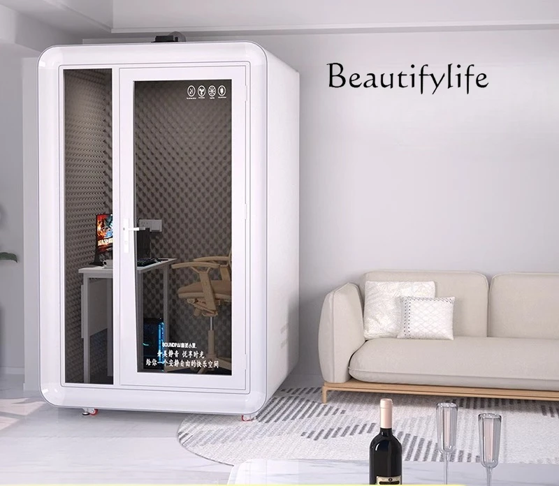 Soundproof room, household phone booth, recording studio, piano room, singing room, silent and removable
Soundproof room, household phone booth, recording studio, piano room, singing room, silent and removable