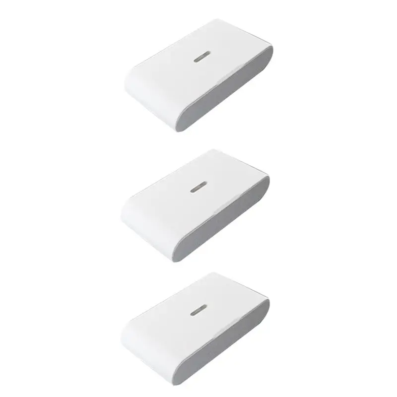 3Pcs 433Mhz Wireless Vibration Glass Break Detector Adjustable Sensitivity Compatible Withalarm Systems B
3Pcs 433Mhz Wireless Vibration Glass Break Detector Adjustable Sensitivity Compatible Withalarm Systems B