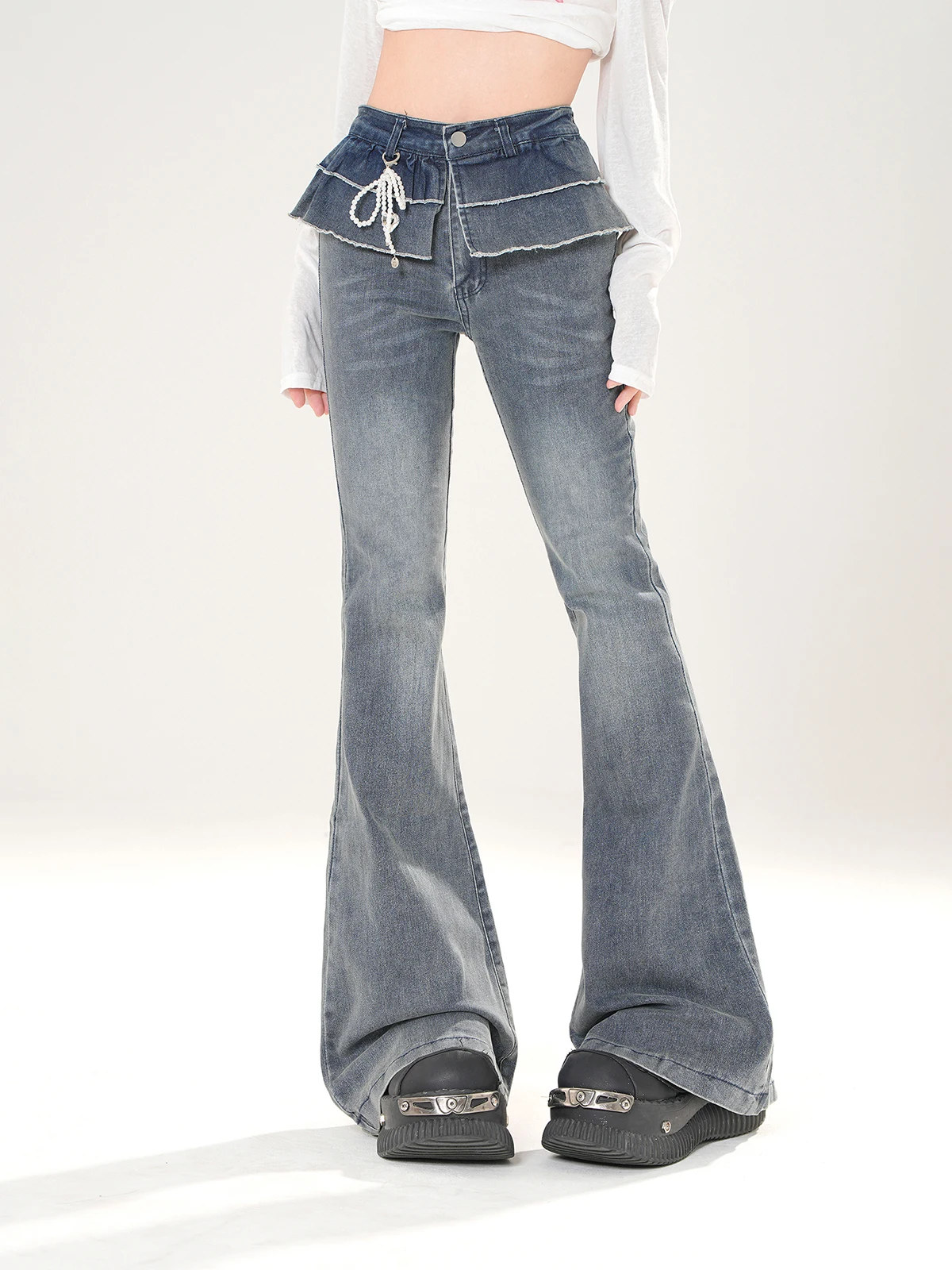 Леггинсы для похудения с высокой талией и молнией, повседневные джинсовые брюки с высокой талией, облегающие, женские, осенние, длинные
Леггинсы для похудения с высокой талией и молнией, повседневные джинсовые брюки с высокой талией, облегающие, женские, осенние, длинные