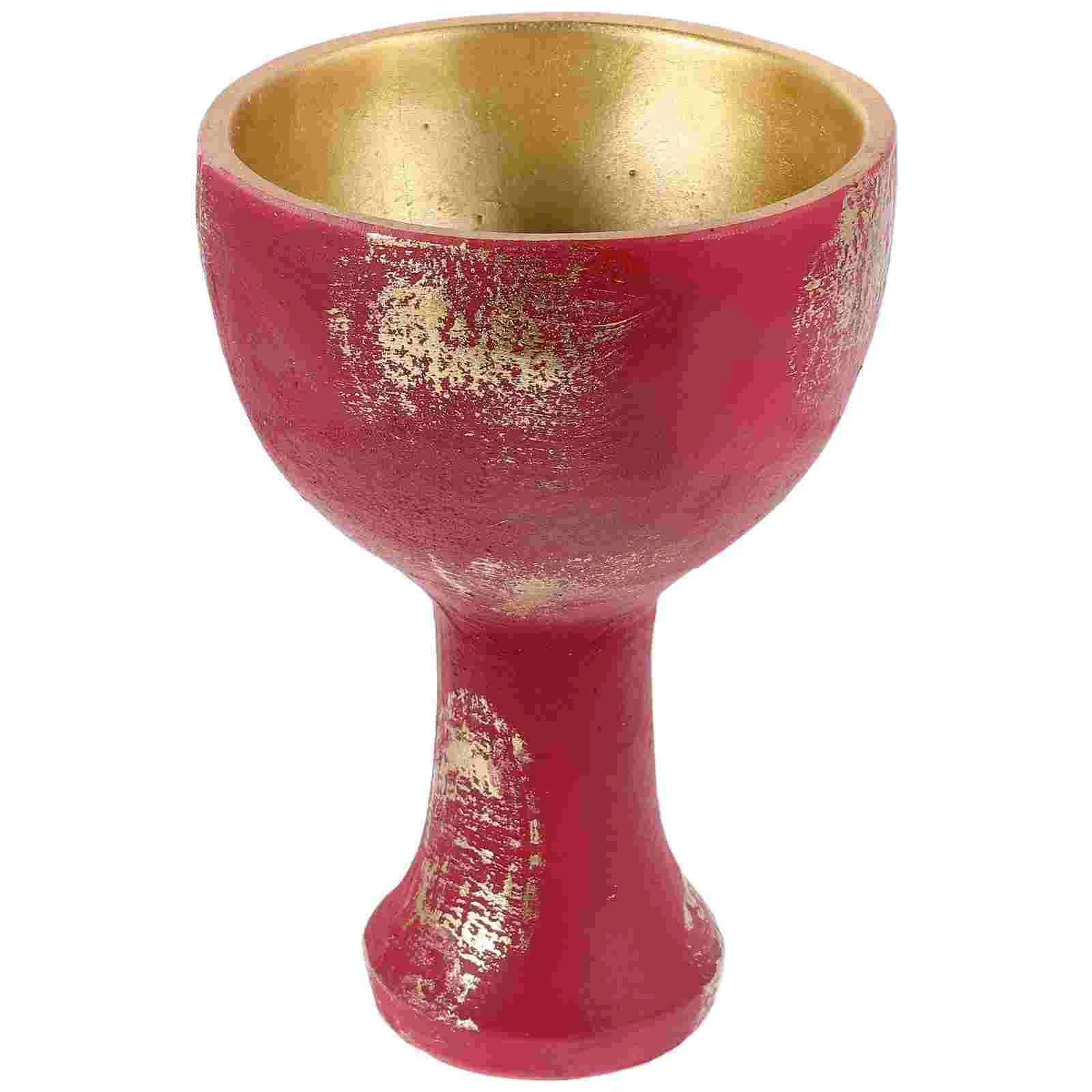 Holy Grail Altar Cup Decor Religion Ornament Decorative Resin Chalice Prop Religious Craft
Holy Grail Altar Cup Decor Religion Ornament Decorative Resin Chalice Prop Religious Craft