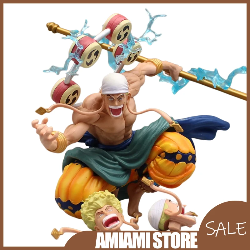 20cm One Piece GK Crouching Pose Enel Figure BADBOY Edition with 3 Heads Warlord of the Sea Statue Birthday Christmas Gifts Toy
20cm One Piece GK Crouching Pose Enel Figure BADBOY Edition with 3 Heads Warlord of the Sea Statue Birthday Christmas Gifts Toy