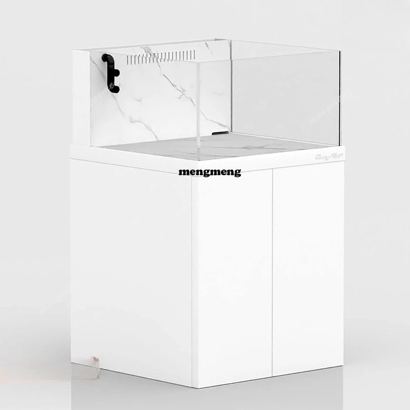 Living room fish tank integrated cabinet vertical floor independent dry and wet separation bottom filter ultra-white glass tank
Living room fish tank integrated cabinet vertical floor independent dry and wet separation bottom filter ultra-white glass tank