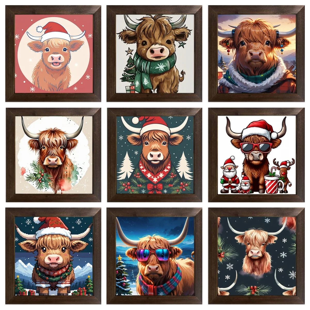 Окрашенные элементы рождественского фестиваля, печатная картина маслом, художественный стиль, водонепроницаемые наклейки, подходящие для украшения дома в кафе
Окрашенные элементы рождественского фестиваля, печатная картина маслом, художественный стиль, водонепроницаемые наклейки, подходящие для украшения дома в кафе