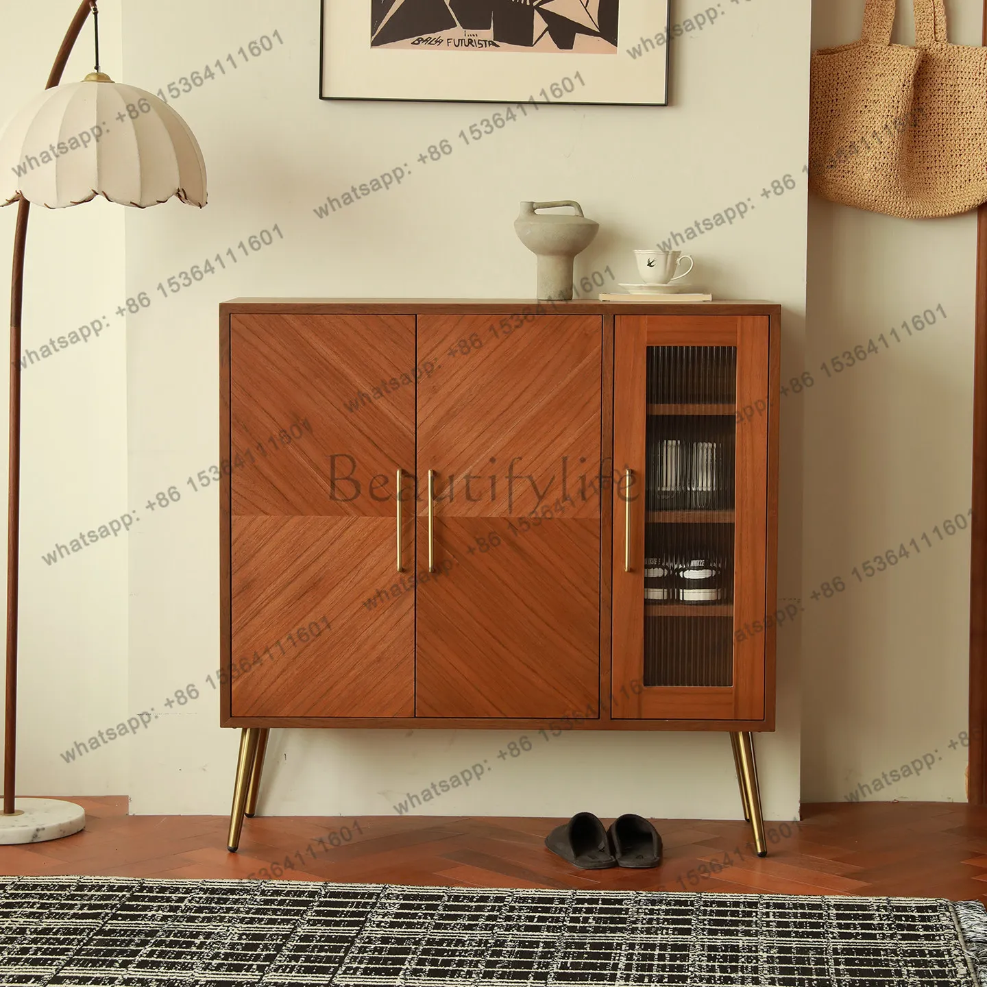 Medieval solid wood shoe cabinet living room home entrance storage cabinet
Medieval solid wood shoe cabinet living room home entrance storage cabinet