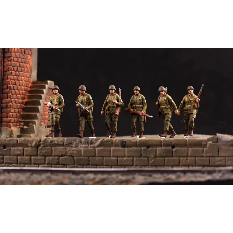 1/72 масштаб 6 шт. США военные марширующие группы солдаты фигурки модель DIY сцена аксессуар коллекция кукол дисплей игрушки фанаты
1/72 масштаб 6 шт. США военные марширующие группы солдаты фигурки модель DIY сцена аксессуар коллекция кукол дисплей игрушки фанаты