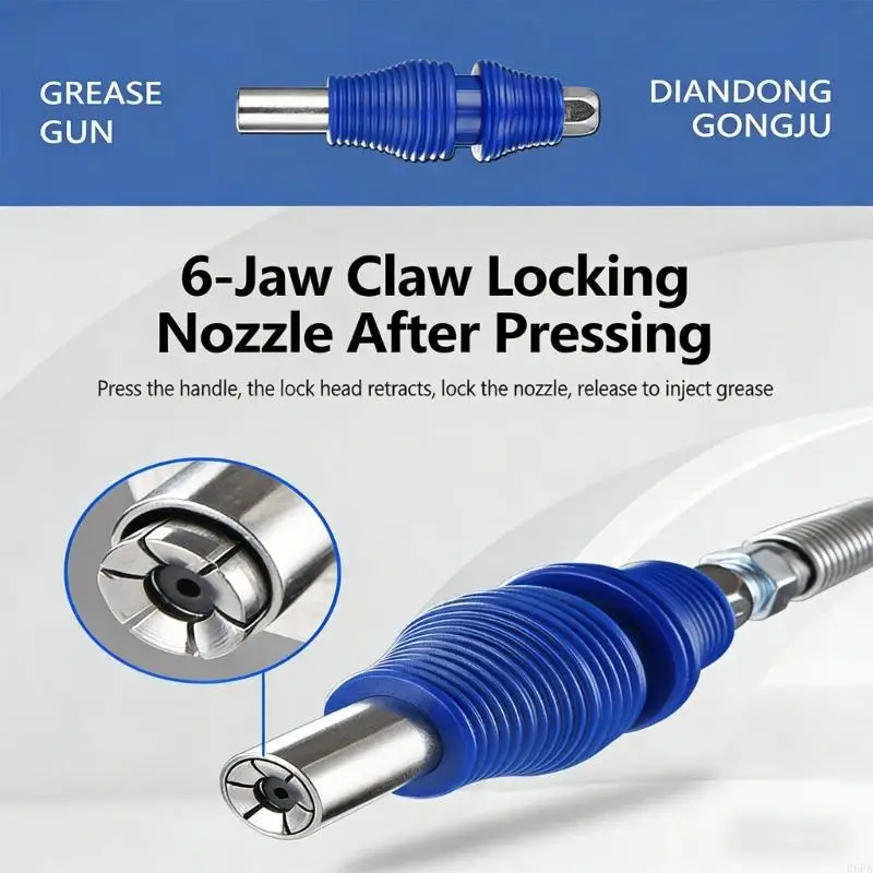 Accuracy Greases Injecting Nozzle 14mm Diameter for Hard to Reaching Lubrication
Accuracy Greases Injecting Nozzle 14mm Diameter for Hard to Reaching Lubrication