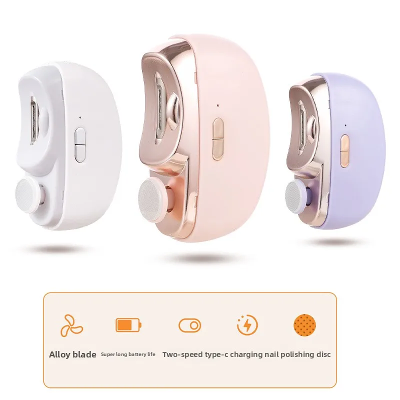 Electric Nail Clipper Grinding and Polishing with Light Automatic Nail Trimmer Rechargeable Nail Cutter Manicure for Baby Adult
Electric Nail Clipper Grinding and Polishing with Light Automatic Nail Trimmer Rechargeable Nail Cutter Manicure for Baby Adult