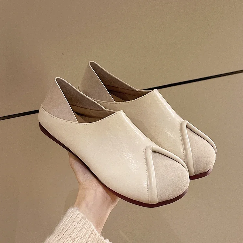 Women's Flat Shoes Triangular Design Toe Heels for Styling One Kick Shoes Women Dress Spring Autumn Leisure Zapatillas De Mujer
Women's Flat Shoes Triangular Design Toe Heels for Styling One Kick Shoes Women Dress Spring Autumn Leisure Zapatillas De Mujer