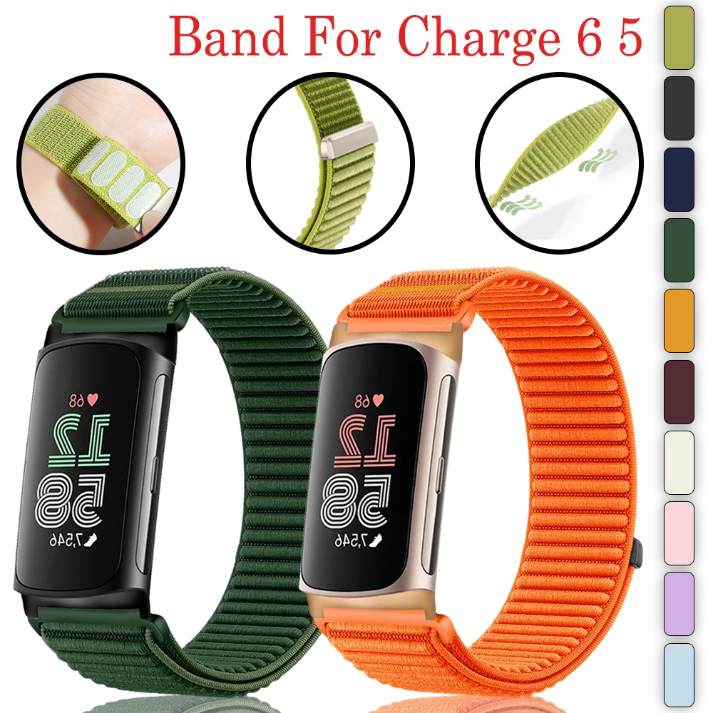 Nylon Braid Band for Fitbit Charge 6 5 Nylon Elasticity Replacement Wristband for Charge 5 6 Men Women Smart Band Accessories
Nylon Braid Band for Fitbit Charge 6 5 Nylon Elasticity Replacement Wristband for Charge 5 6 Men Women Smart Band Accessories