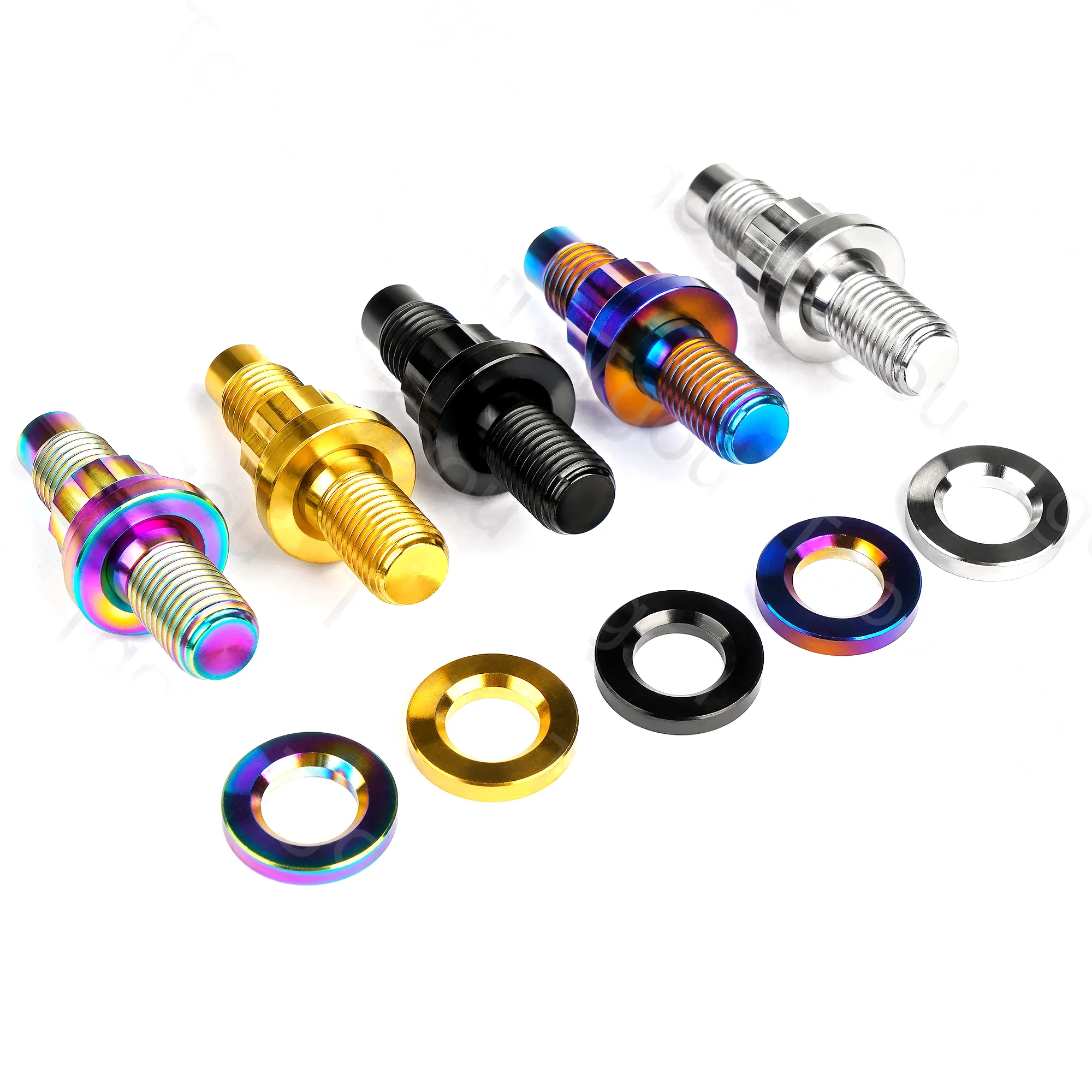 Titanium Alloy Double End Stud Bolts M8 M10x1.25 for Motorcycle Exhaust Muffler Modification Screws
Titanium Alloy Double End Stud Bolts M8 M10x1.25 for Motorcycle Exhaust Muffler Modification Screws