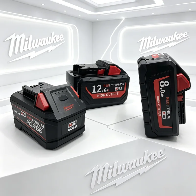 Original for Milwaukee M18 6.0Ah REDLITHIUM XC Multi-Protection Battery,For Milwaukee 48-11-1850 Home DIY & Renovation Tools Use
Original for Milwaukee M18 6.0Ah REDLITHIUM XC Multi-Protection Battery,For Milwaukee 48-11-1850 Home DIY & Renovation Tools Use