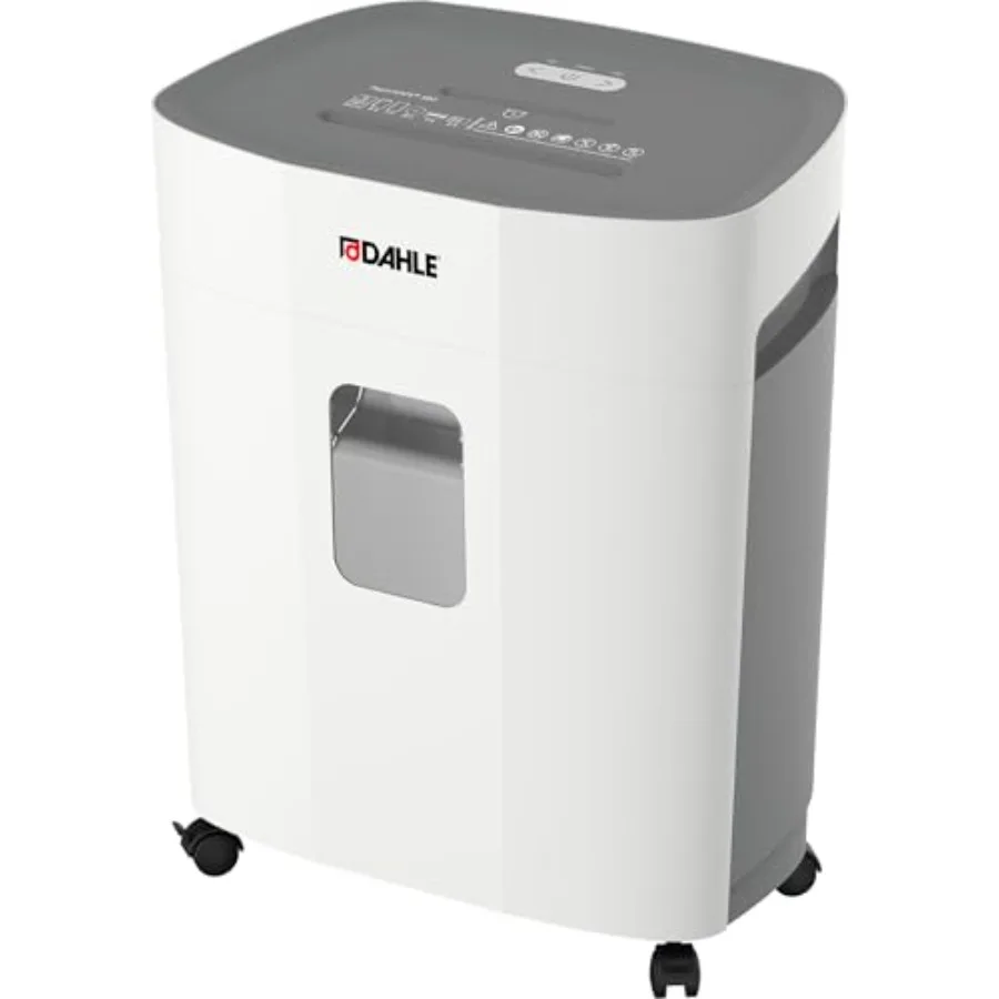 Office paper shredder, steel body, black, oil-free with jam protection and P-4 security for up to 15 sheets, CDs, staples, pape
Office paper shredder, steel body, black, oil-free with jam protection and P-4 security for up to 15 sheets, CDs, staples, pape