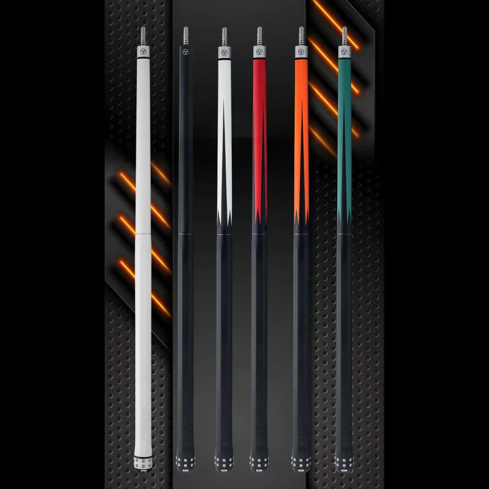 Nitro Carbon Fiber Billiard Pool Cue Stick, 11.8mm, 58"
Nitro Carbon Fiber Billiard Pool Cue Stick, 11.8mm, 58"