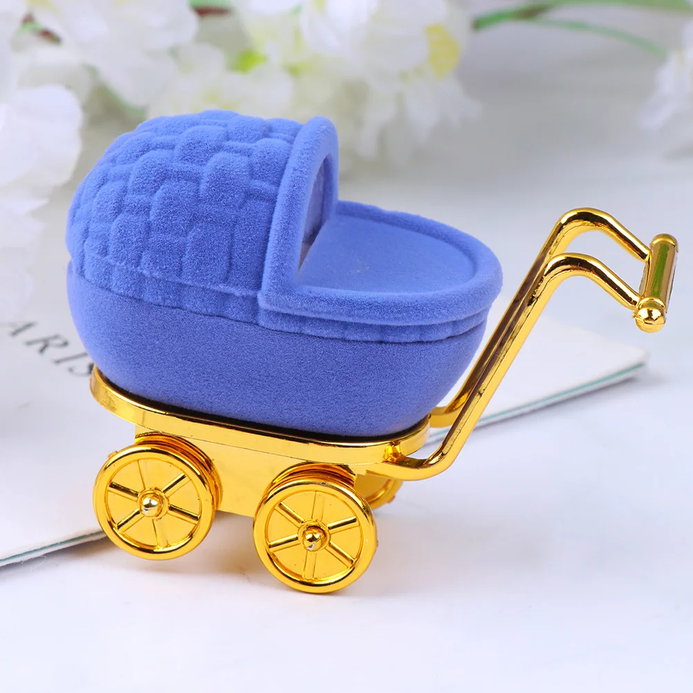 2Pcs Stroller Shape Ring Jewelry Boxes Lightweight Portable Valentine Engagement Wedding Ring Box Gift Organizer
2Pcs Stroller Shape Ring Jewelry Boxes Lightweight Portable Valentine Engagement Wedding Ring Box Gift Organizer