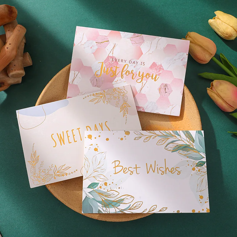 6set Mix Styles Best Wish Thank You Cards with Envelope Business Invitations Notes Blank inside Greeting Postcards Gifts Card
6set Mix Styles Best Wish Thank You Cards with Envelope Business Invitations Notes Blank inside Greeting Postcards Gifts Card