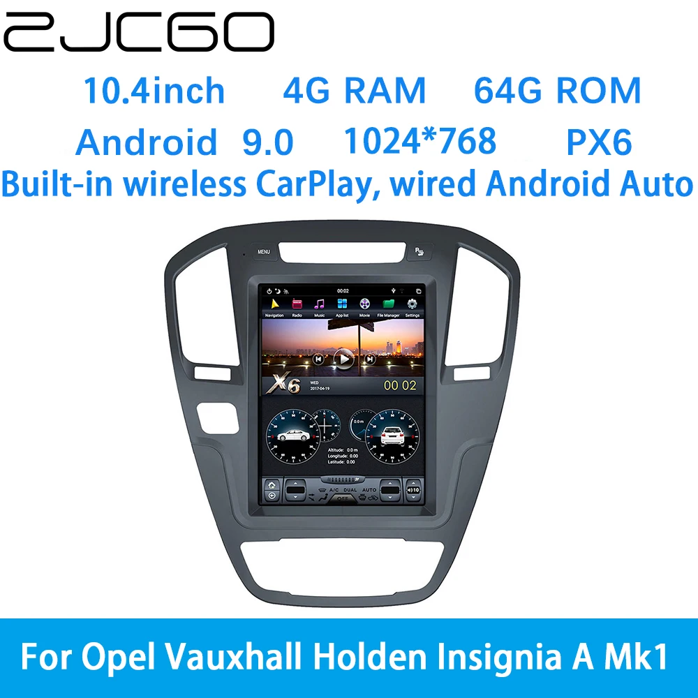 ZJCGO Car Multimedia Player Stereo GPS DVD Radio Navigation Android Screen System for Opel Vauxhall Holden Insignia A Mk1
ZJCGO Car Multimedia Player Stereo GPS DVD Radio Navigation Android Screen System for Opel Vauxhall Holden Insignia A Mk1