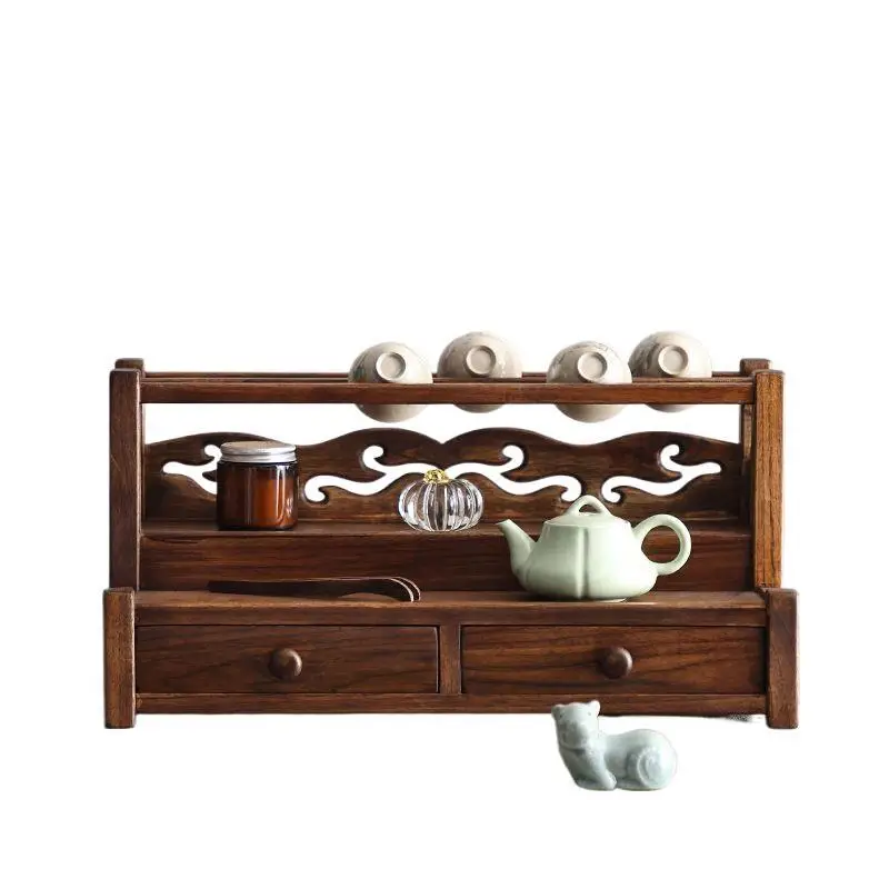 North American black walnut solid wood tea set, tea cup holder storage rack, desktop monitor, Bogu rack, storage rack.
North American black walnut solid wood tea set, tea cup holder storage rack, desktop monitor, Bogu rack, storage rack.