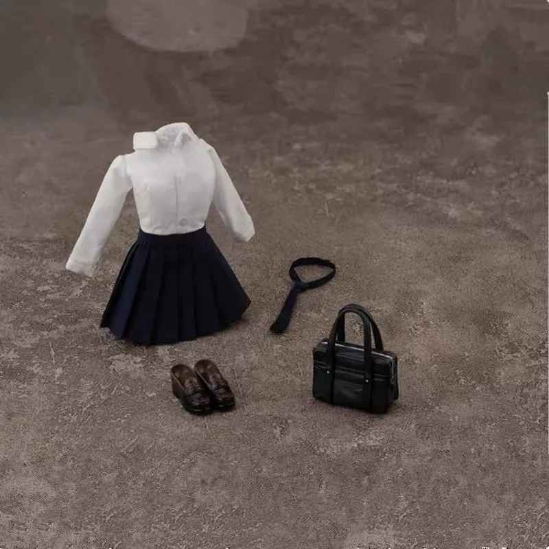 1/12 Scale Lina JK Shirt Skirt Tie Bag Clothes Model Accessory for 6'' Action Figures Mobile Snail Shell Doll DIY Decor
1/12 Scale Lina JK Shirt Skirt Tie Bag Clothes Model Accessory for 6'' Action Figures Mobile Snail Shell Doll DIY Decor