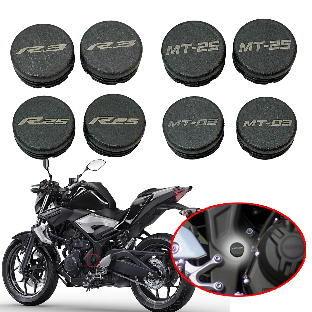 2PCS Frame Hole Dust Plug Fit For YAMAHA YZF R25 R3 MT-25 MT-03 2014-2023 2022 Motorcycle Accessories Frame Hole Decorative Cap
2PCS Frame Hole Dust Plug Fit For YAMAHA YZF R25 R3 MT-25 MT-03 2014-2023 2022 Motorcycle Accessories Frame Hole Decorative Cap