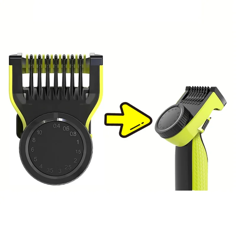 Guide Comb Guards for One Blade QP2520/2530/2630 Electric Trimmer, 14 Length Adjustable Kit with Free Brush & Nose hair Trimmer
Guide Comb Guards for One Blade QP2520/2530/2630 Electric Trimmer, 14 Length Adjustable Kit with Free Brush & Nose hair Trimmer