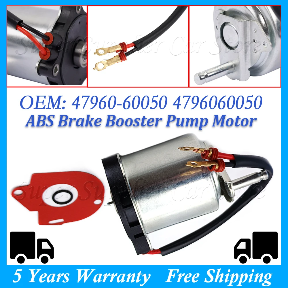 New ABS Pump Brake Booster Motor For Lexus GX460 GX470 LX570 LX450D & Toyota 4 Runner Land Cruiser Prado 47960-60050 4796060050
New ABS Pump Brake Booster Motor For Lexus GX460 GX470 LX570 LX450D & Toyota 4 Runner Land Cruiser Prado 47960-60050 4796060050