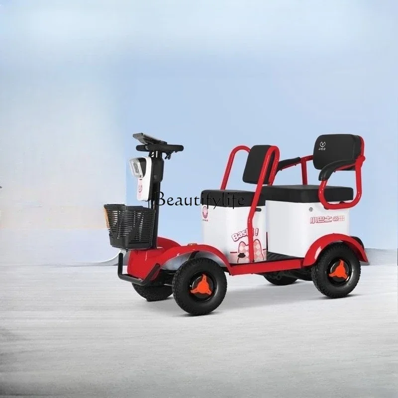 ls 04 The elderly electric scooter four-wheel parent-child double moped Q2 small
ls 04 The elderly electric scooter four-wheel parent-child double moped Q2 small