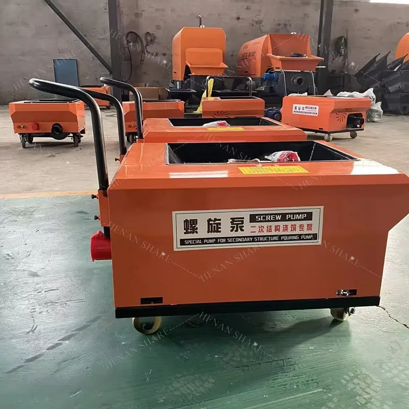 Customized Heavy Duty Concrete Mini Screw Concrete Pump For Cement
Customized Heavy Duty Concrete Mini Screw Concrete Pump For Cement