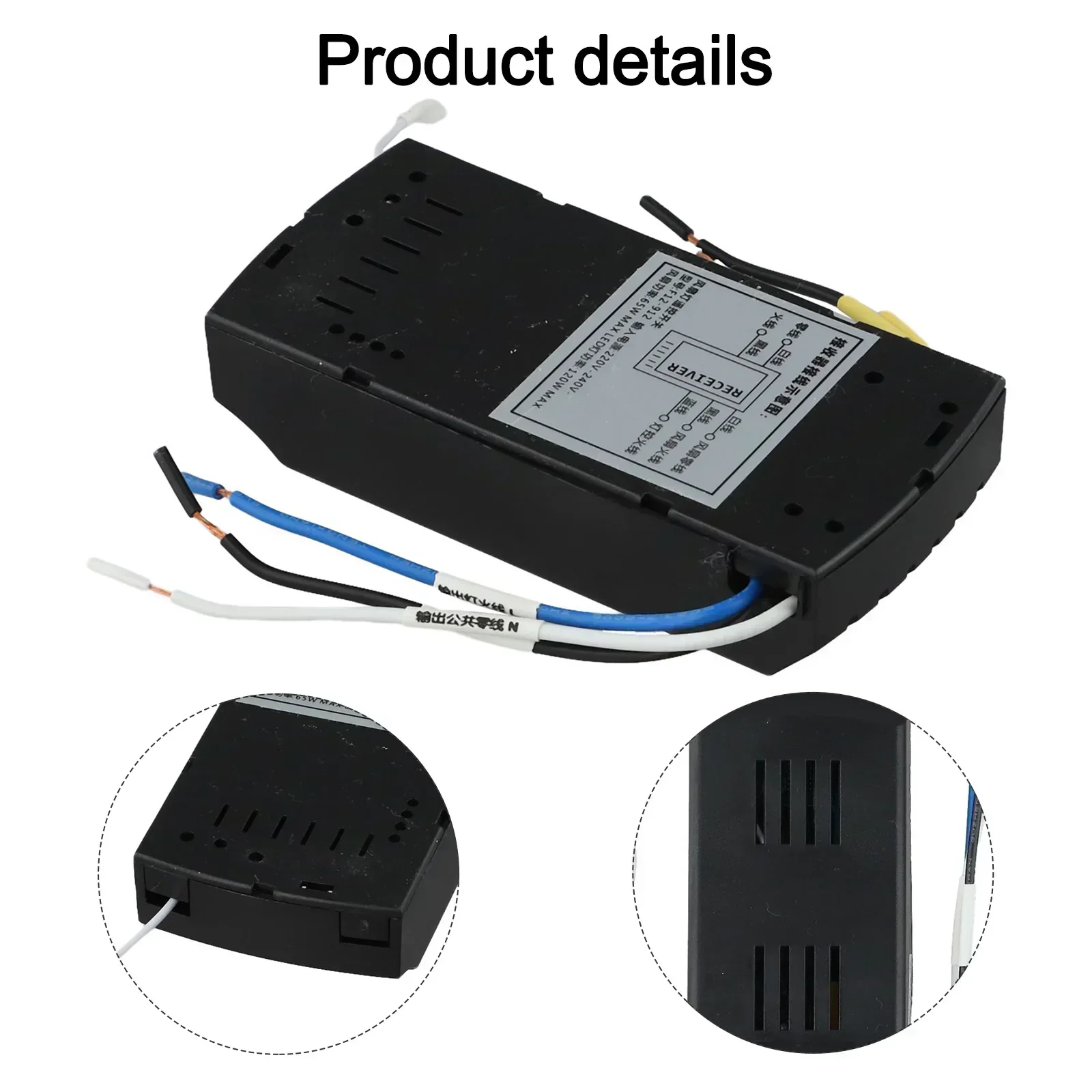 Ceiling Fan Switch 3-Speed Fan Controller For Home Comfort Long-lasting Performance Separate Fan And Light Control