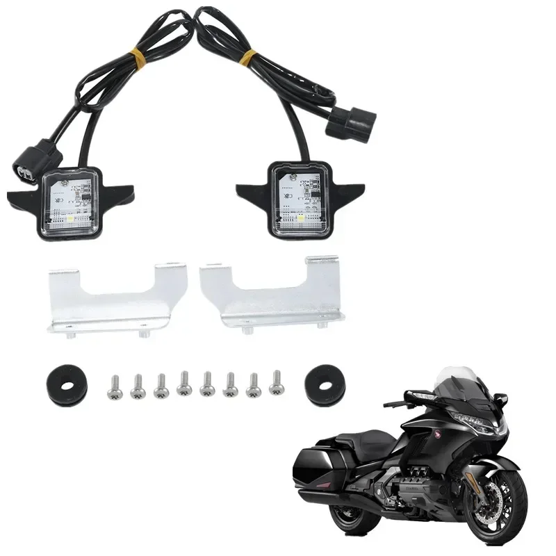 For Honda Gold Wing GL1800 GL 1800 2018-2020 2019 Motorbike Accessories Motorbike Front Tour Part LED Illuminated Entry Light
For Honda Gold Wing GL1800 GL 1800 2018-2020 2019 Motorbike Accessories Motorbike Front Tour Part LED Illuminated Entry Light