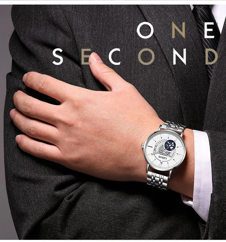 Fashionable and Stylish Business Casual Quartz Night-Glow Waterproof Men's Watch
Fashionable and Stylish Business Casual Quartz Night-Glow Waterproof Men's Watch