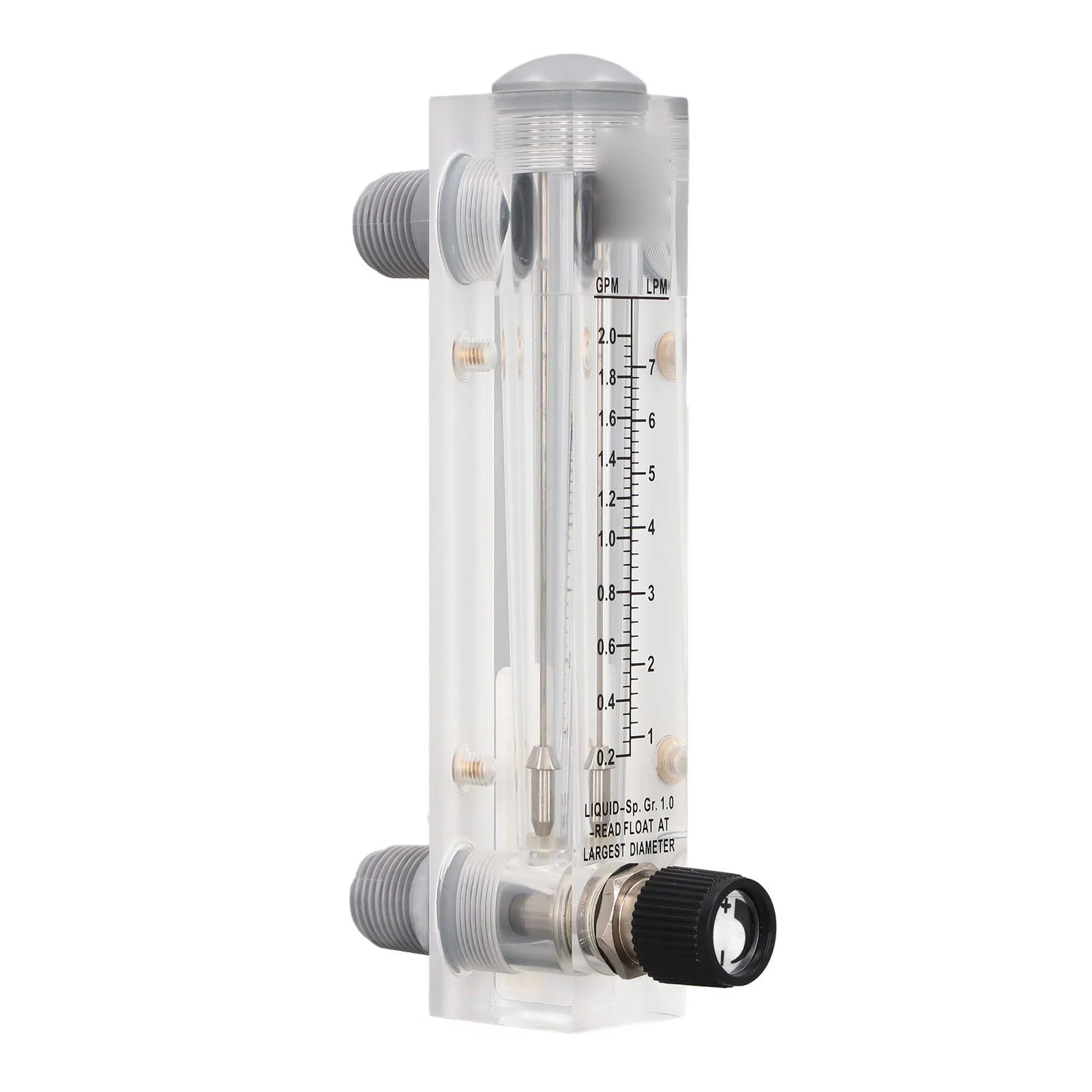 Panel Liquid Meter Panel Tester Panel Type Meter 0.2‑2GPM Acrylic Liquid Flowmeter Tester for Measuring Control
Panel Liquid Meter Panel Tester Panel Type Meter 0.2‑2GPM Acrylic Liquid Flowmeter Tester for Measuring Control