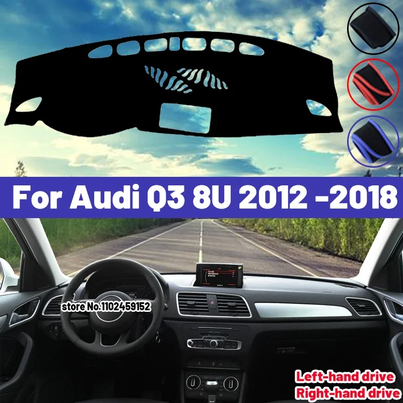 Высокое качество для Audi Q3 8U 2012 2013 2014 2015 2016 2017 2018, коврик для приборной панели автомобиля, козырек от солнца, избегайте света, ковры с защитой от УФ-лучей
Высокое качество для Audi Q3 8U 2012 2013 2014 2015 2016 2017 2018, коврик для приборной панели автомобиля, козырек от солнца, избегайте света, ковры с защитой от УФ-лучей