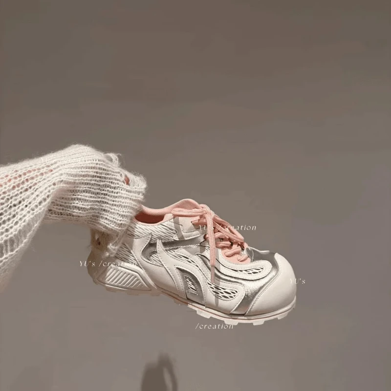 High Quality Thick Sole Lace-up Color Matching Fashion All Comfortable Non-slip Breathable Sports Casual Women's Single Shoes
High Quality Thick Sole Lace-up Color Matching Fashion All Comfortable Non-slip Breathable Sports Casual Women's Single Shoes