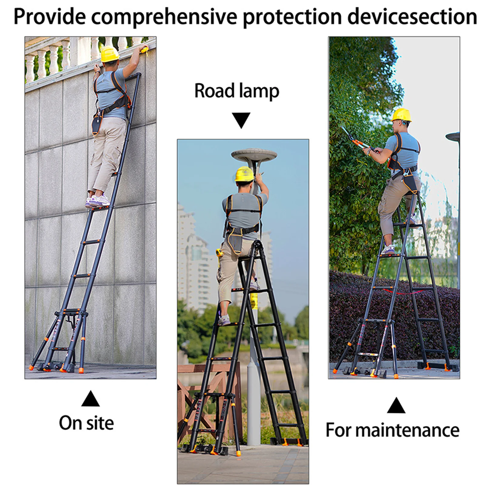 2Pcs Anti-Slip Foot Pads for Ladder Thickened Non-Skid Protector Covers Heavy Duty Ladder Feet Pads for Stability and Floor
2Pcs Anti-Slip Foot Pads for Ladder Thickened Non-Skid Protector Covers Heavy Duty Ladder Feet Pads for Stability and Floor