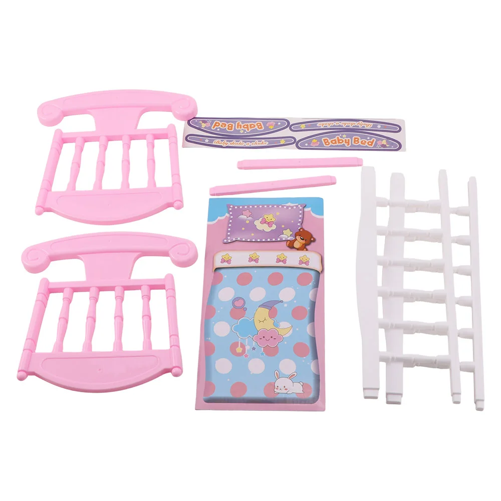 Infant Carriage Baby Bed Cradle Furniture Pretend Play Baby Rocking Bed Role Play Pink Blue Rocking Crib Girls Gift
Infant Carriage Baby Bed Cradle Furniture Pretend Play Baby Rocking Bed Role Play Pink Blue Rocking Crib Girls Gift