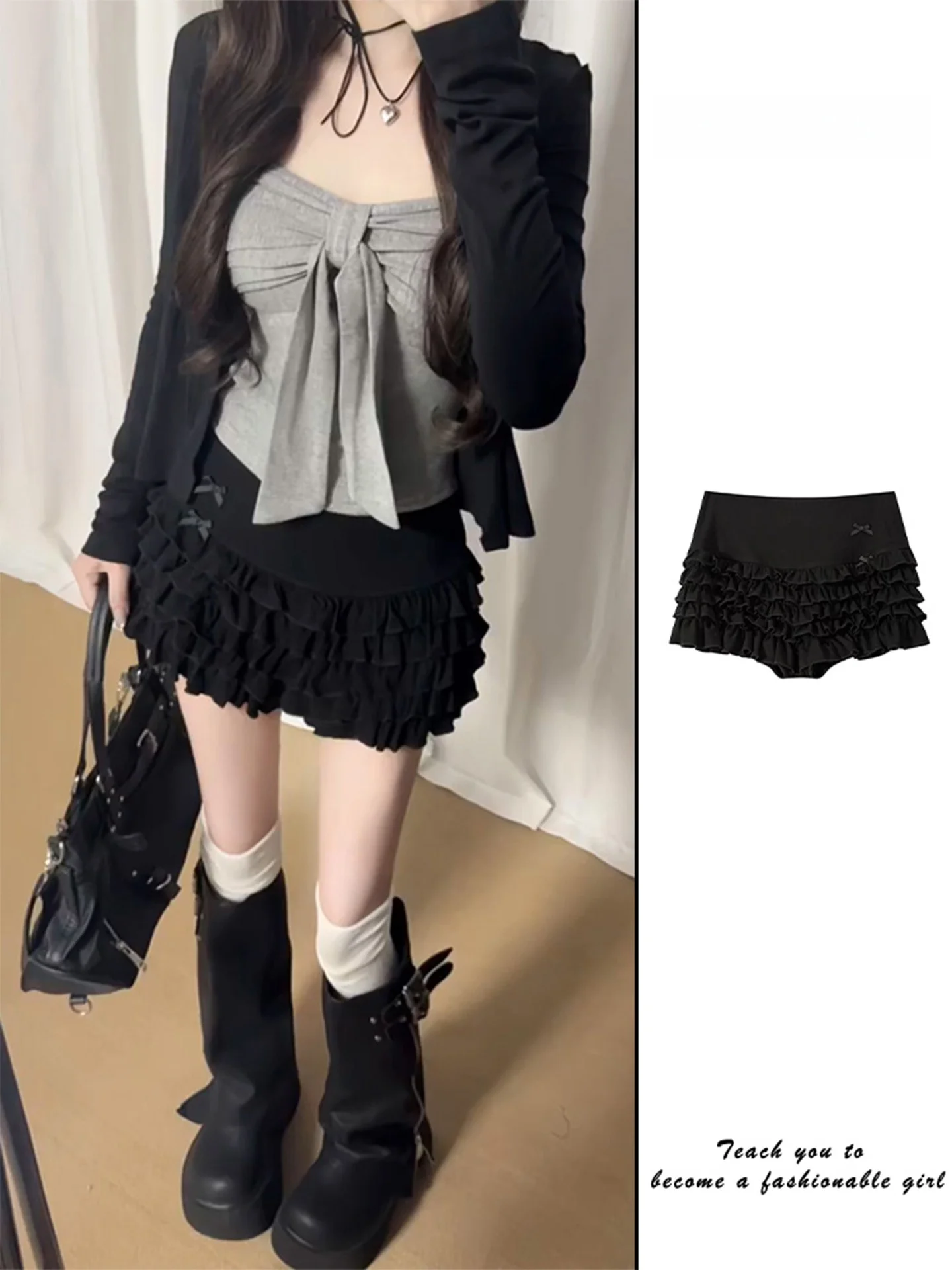 Новая женская пышная юбка макси с высокой талией, весенняя коллекция, сексуальная, в стиле Pure Desire, с узлами, многоярусная юбка-кейк
Новая женская пышная юбка макси с высокой талией, весенняя коллекция, сексуальная, в стиле Pure Desire, с узлами, многоярусная юбка-кейк