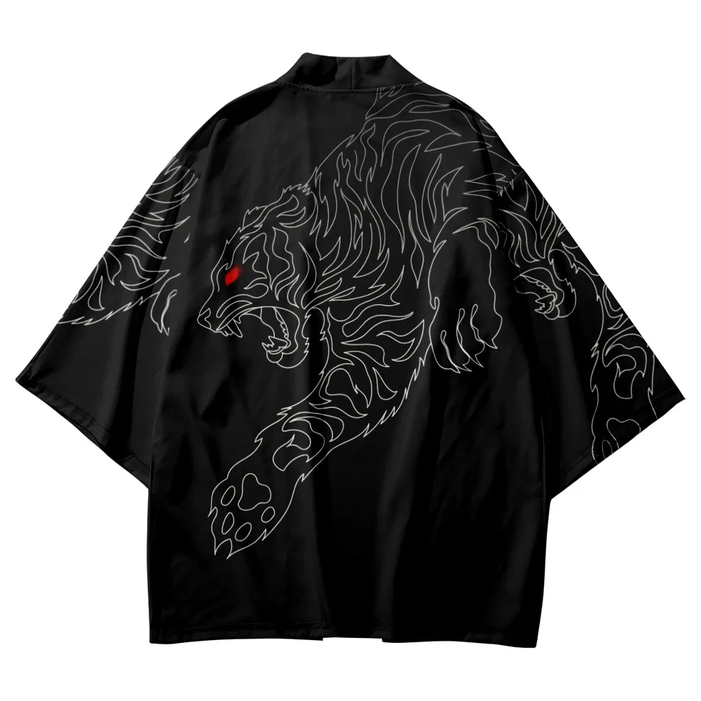 Traditional Haori Tiger Print Cosplay Kimono 2022 Women Men Harajuku Japanese Beach Yukata Streetwear Cardigan Asian Clothing
Traditional Haori Tiger Print Cosplay Kimono 2022 Women Men Harajuku Japanese Beach Yukata Streetwear Cardigan Asian Clothing